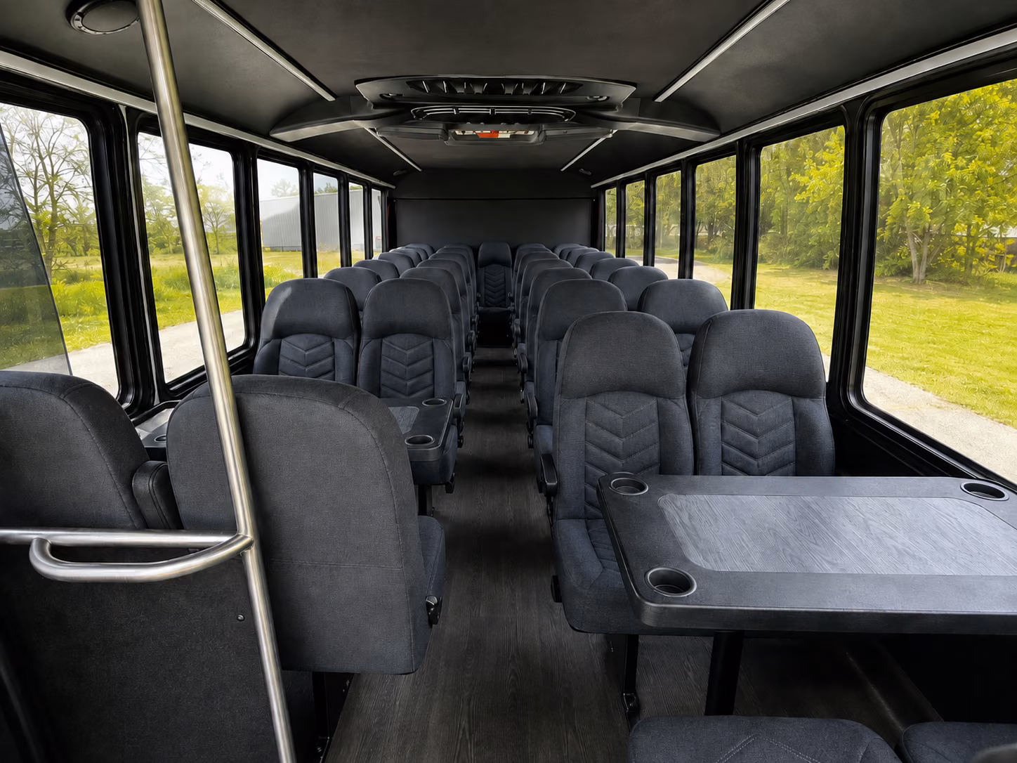 avondale event transportation onboard seating