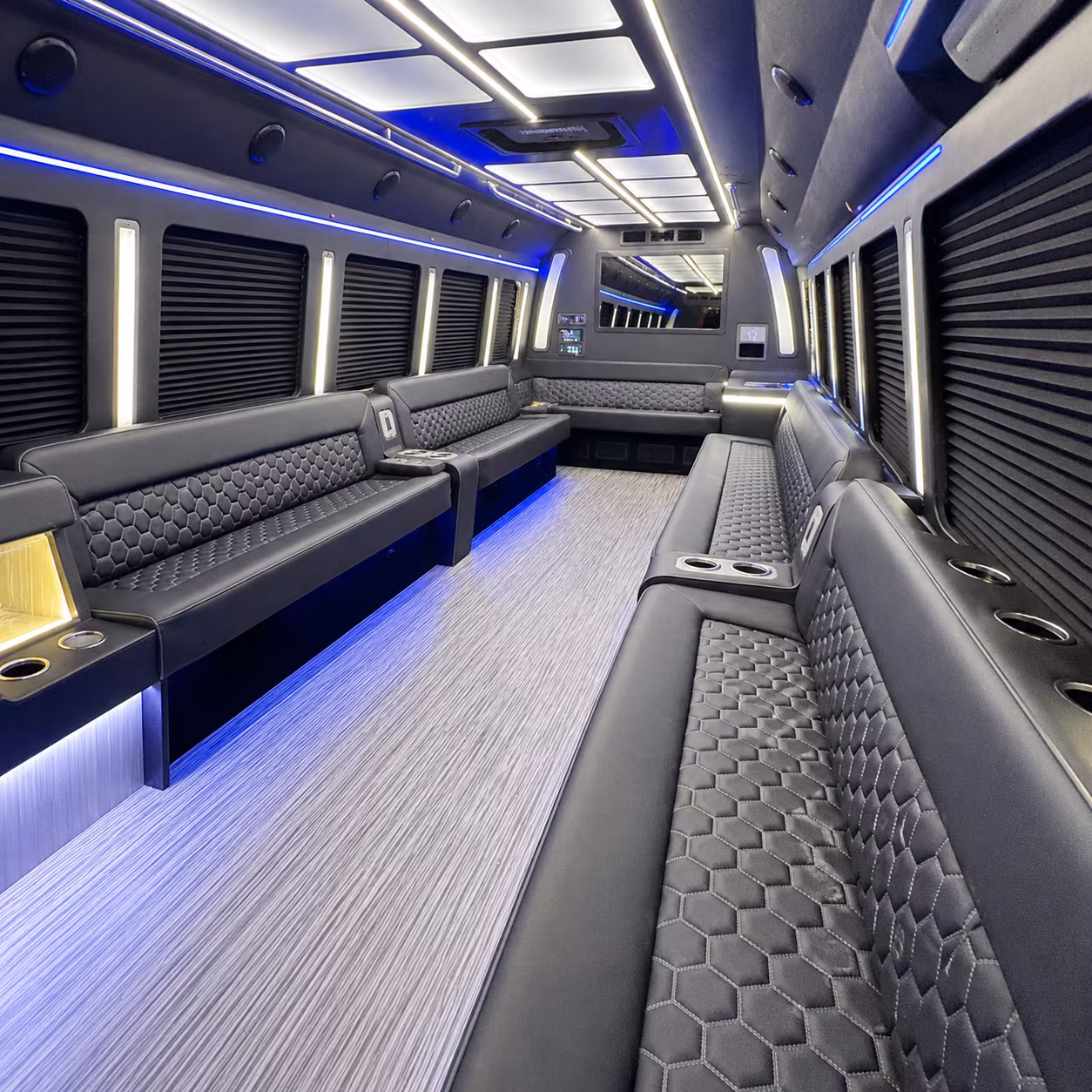 avondale party bus inside