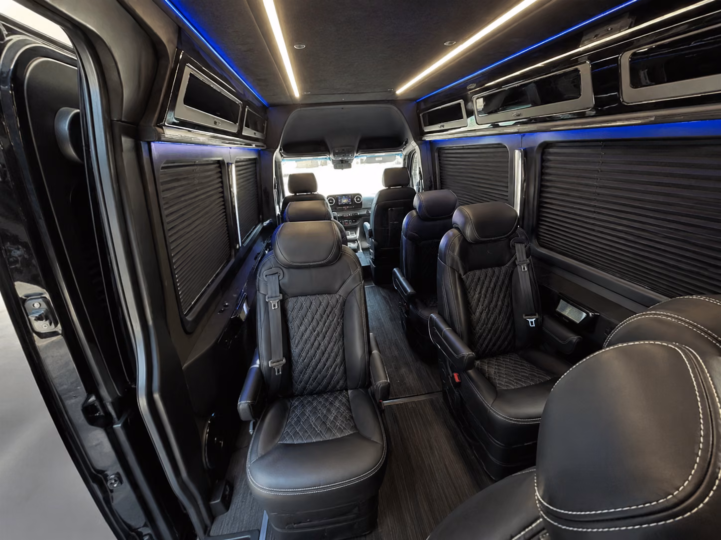 avondale sprinter van with driver interior